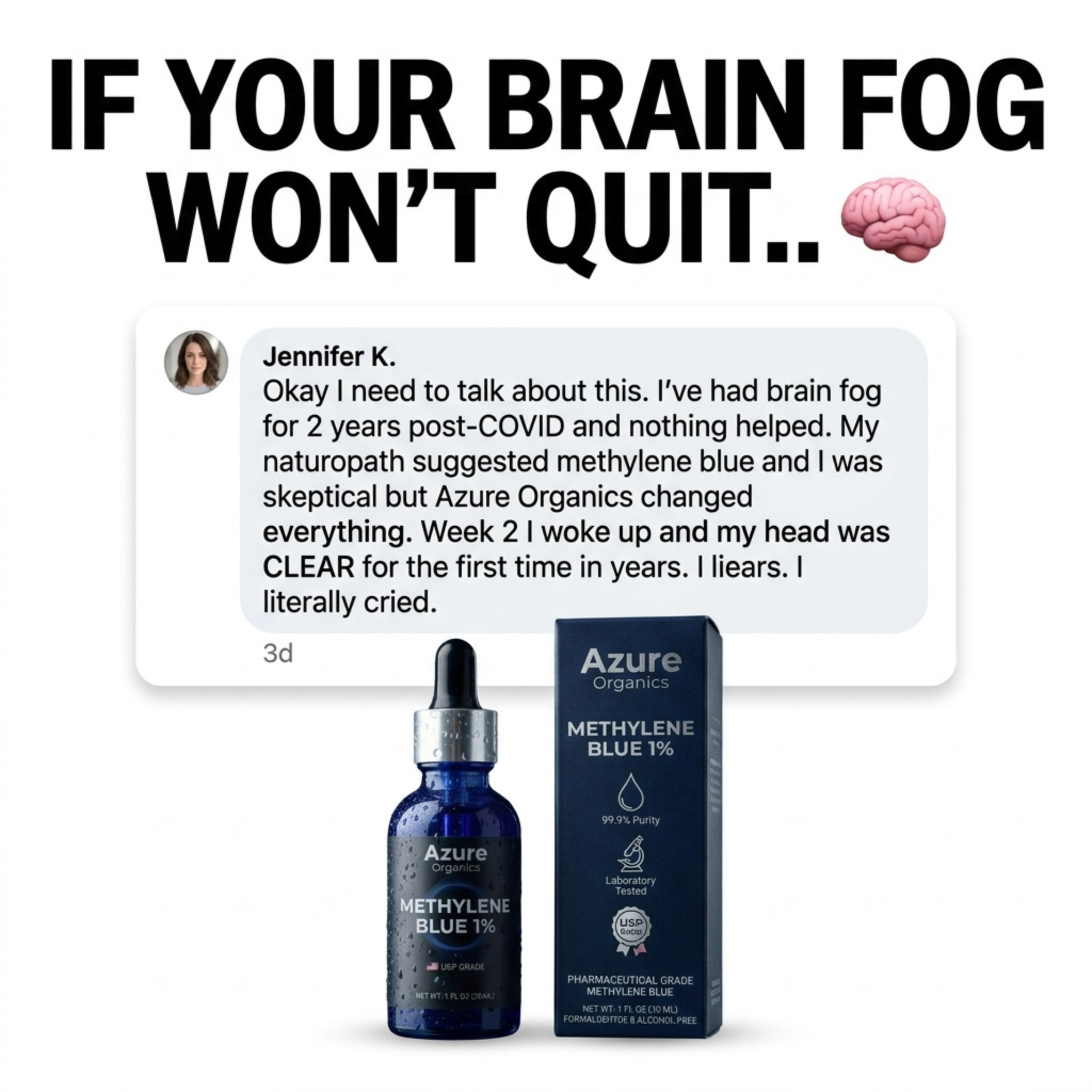 Azure Methylene Blue 1%